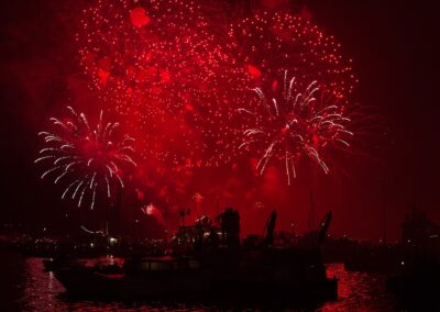 sail vuurwerk avond show 2025 boot